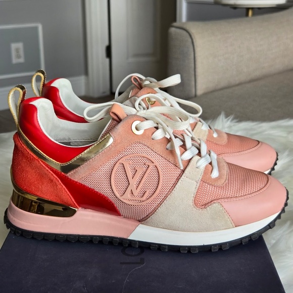 Louis Vuitton Suede Calfskin Run Away Sneakers - Picture 2 of 7